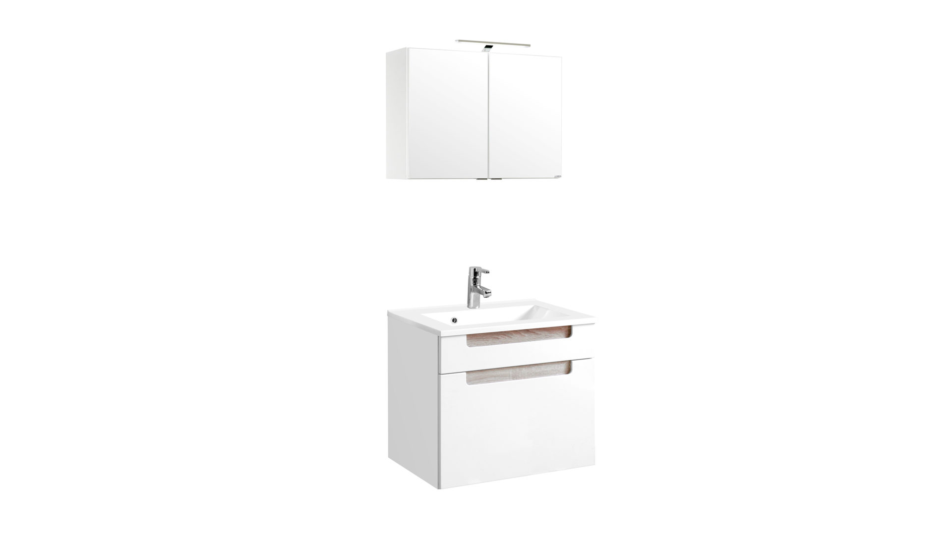 weisse badmobel, waschtisch-set siena als attraktives badmöbel , weiße hochglanz, Design ideen