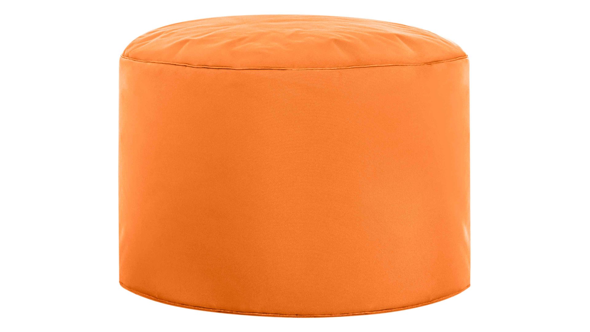 orange POINT SITTING dotcom Freiburg, Lahr, Kunstfaser, Offenburg Kleinmöbel, scuba® als Sitzsack-Hocker