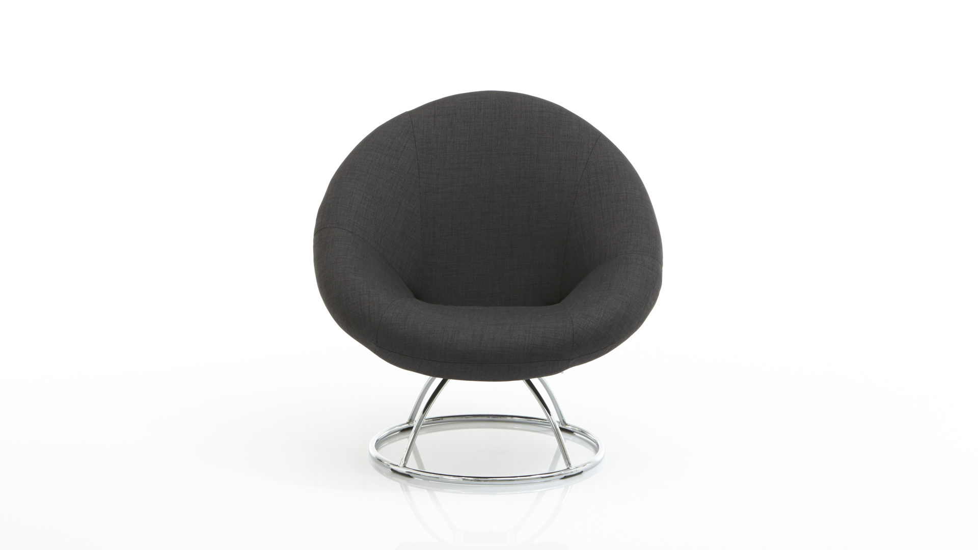Drehbarer Retro Sessel Als Komfortabler Polstersessel