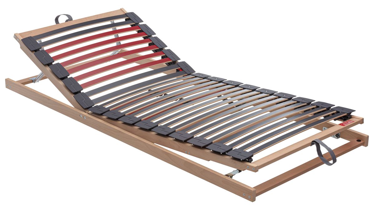 Lattenrost Interliving aus Holz in Holzfarben Interliving Lattenrost Serie1952 mit Hebehilfe manuell mit Hebehilfe – Liegefläche ca. 90 x 200 cm