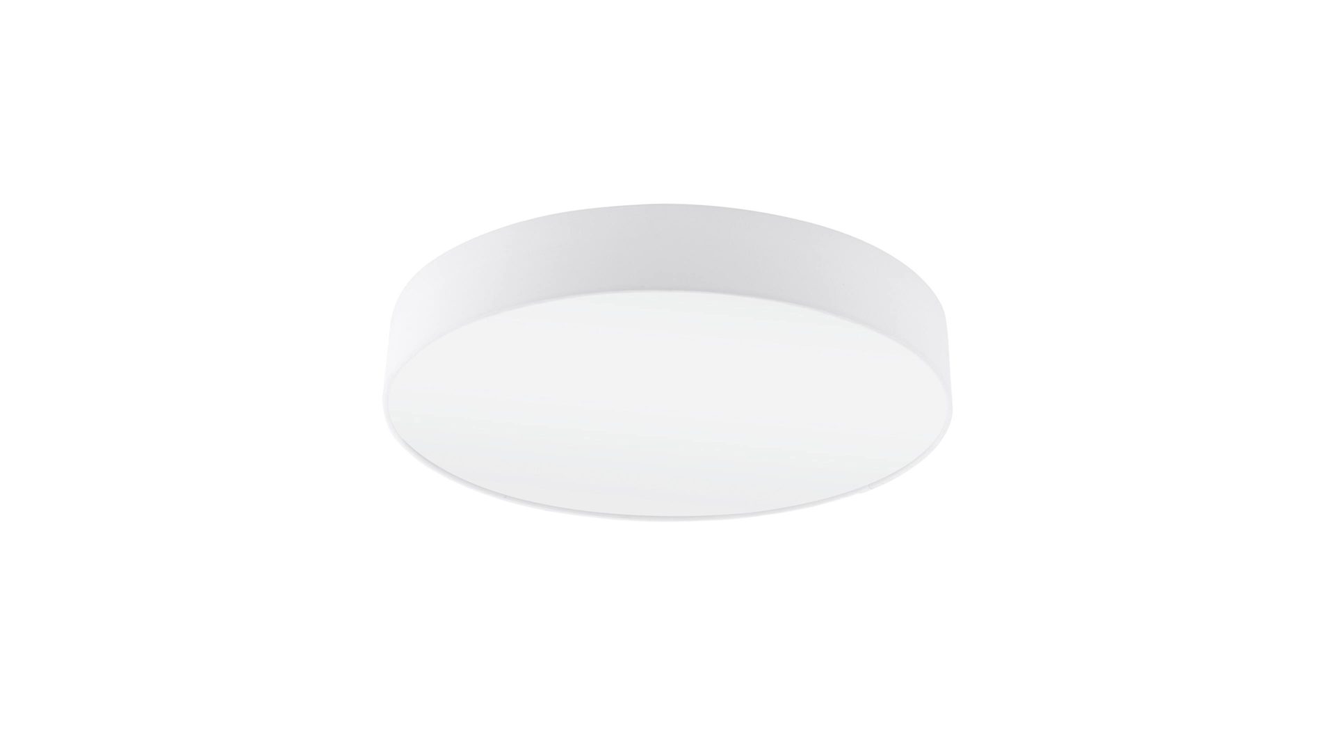 Deckenleuchte Eglo aus Stoff in Weiß EGLO Deckenleuchte Pasteri bzw. Deckenlampe weißer Lampenschirm – Durchmesser ca. 57 cm