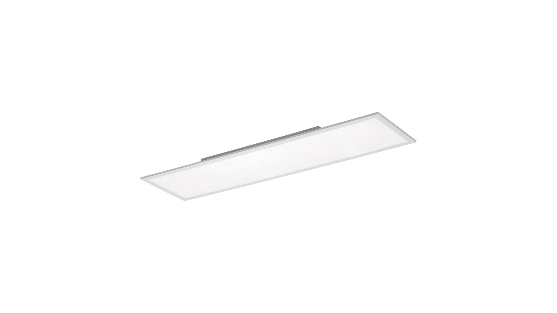 Deckenleuchte Leuchten direkt aus Metall in Weiß LeuchtenDirekt LED-Deckenleuchte Hades weißes Metall & weißer Kunststoff – Länge ca. 120 cm