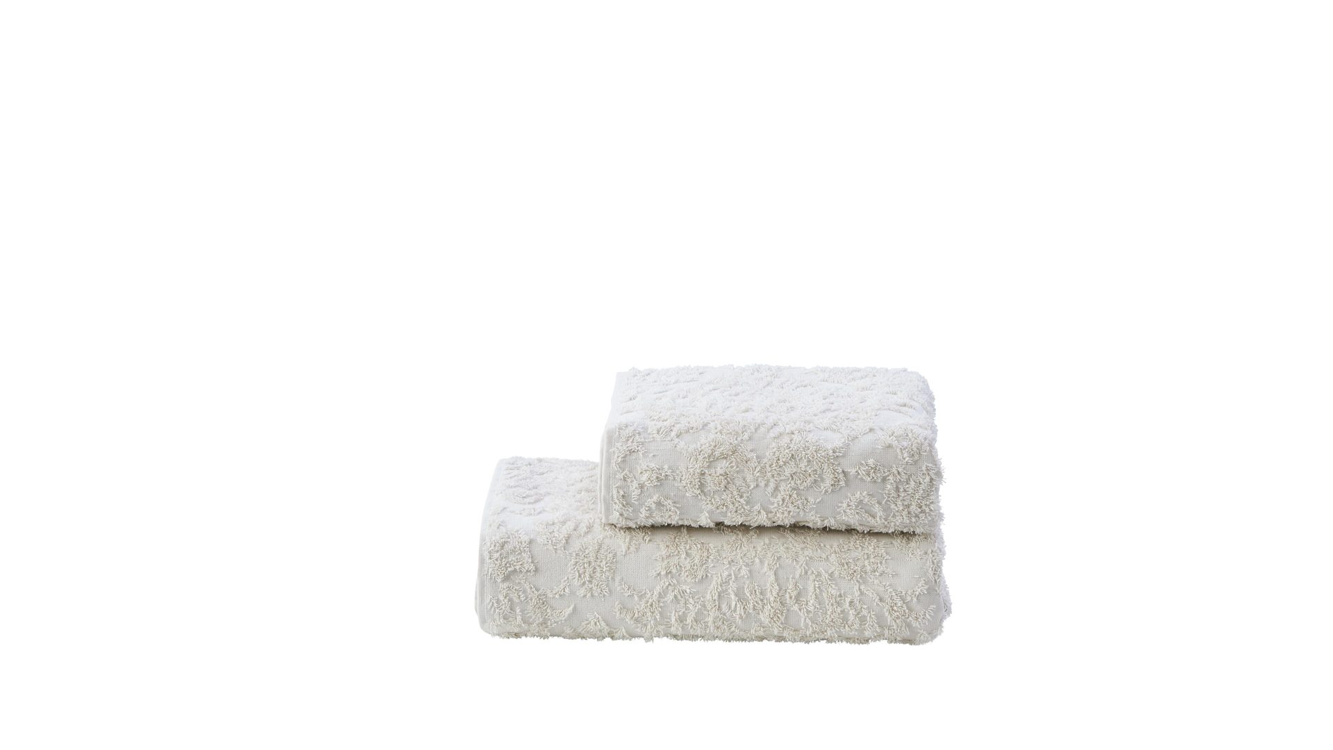 Handtuch-Set Done.® aus Stoff in Beige done.® Handtuch-Set Provence Ornaments beige Baumwolle – zweiteilig