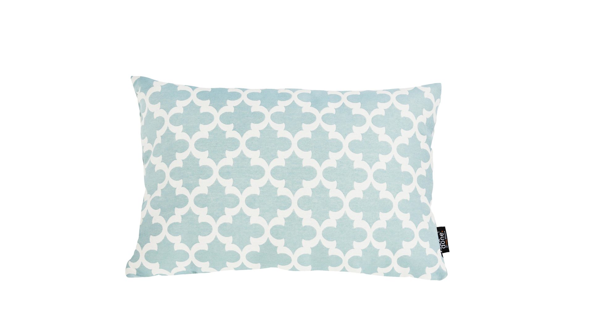 Kissenbezug /-hülle Done.® aus Stoff in Grün done.® Kissenhülle Cushion Windsor Milano mintfarbenes Jaquard – ca. 40 x 60 cm