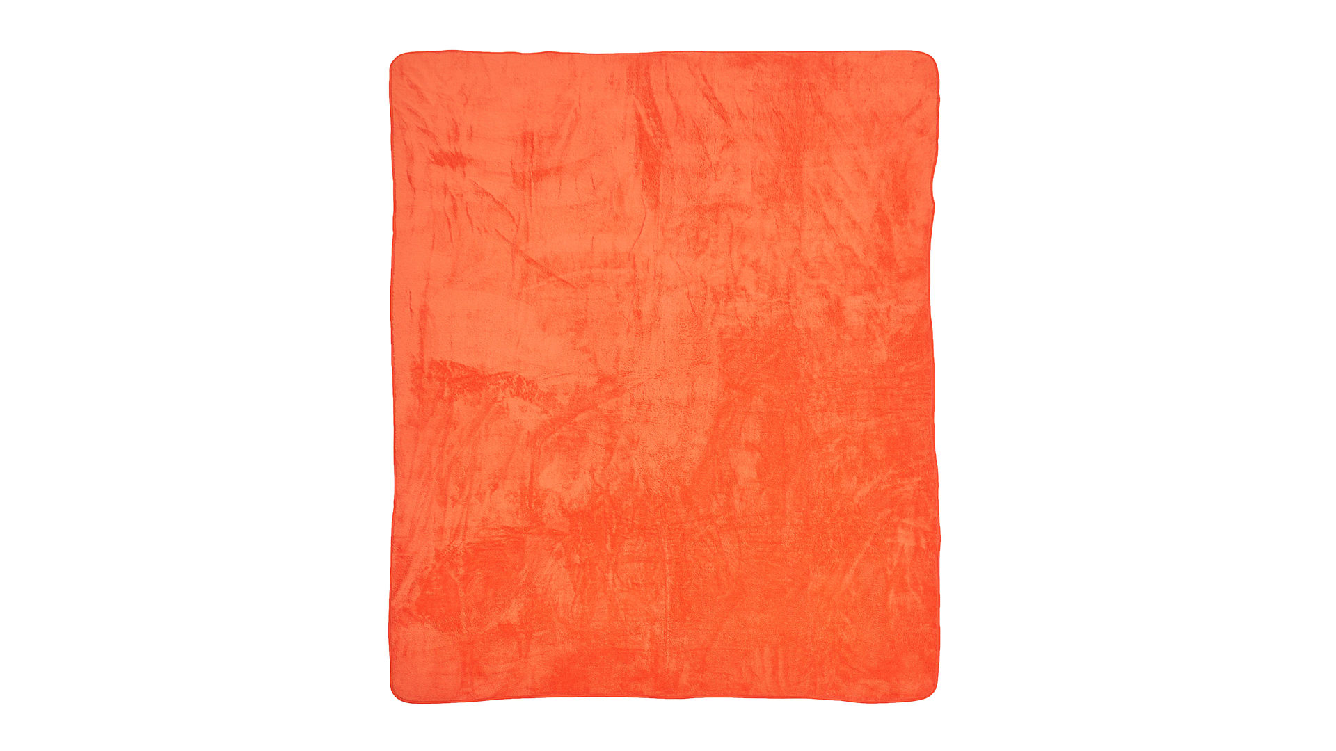 Wohndecke Done.® aus Stoff in Orange done.® Wohndecke Blanket Softie korallenfarbener Teddystoff – ca. 150 x 200 cm