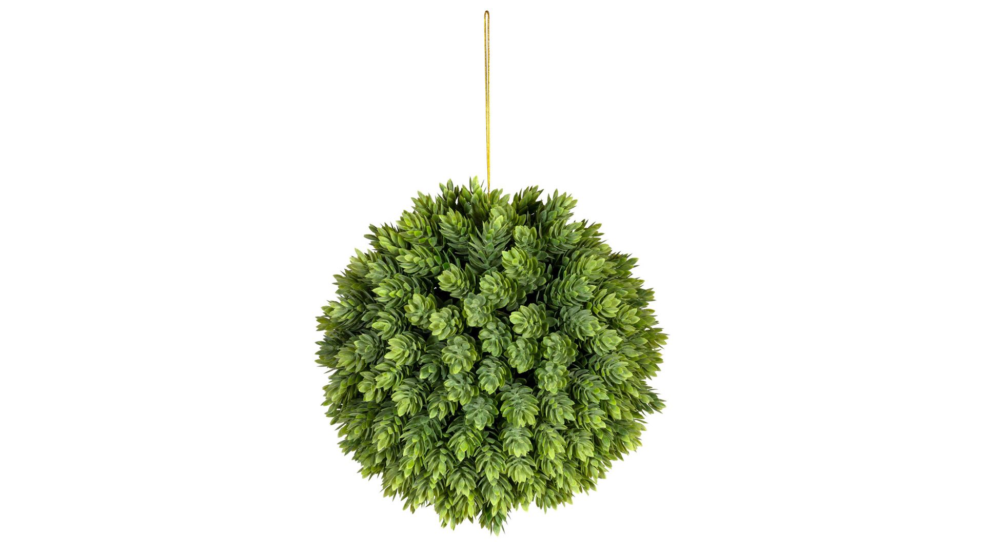 Pflanze Gasper aus Kunststoff in Grün Hopfenkugel grüner Kunststoff – Durchmesser ca. 21 cm
