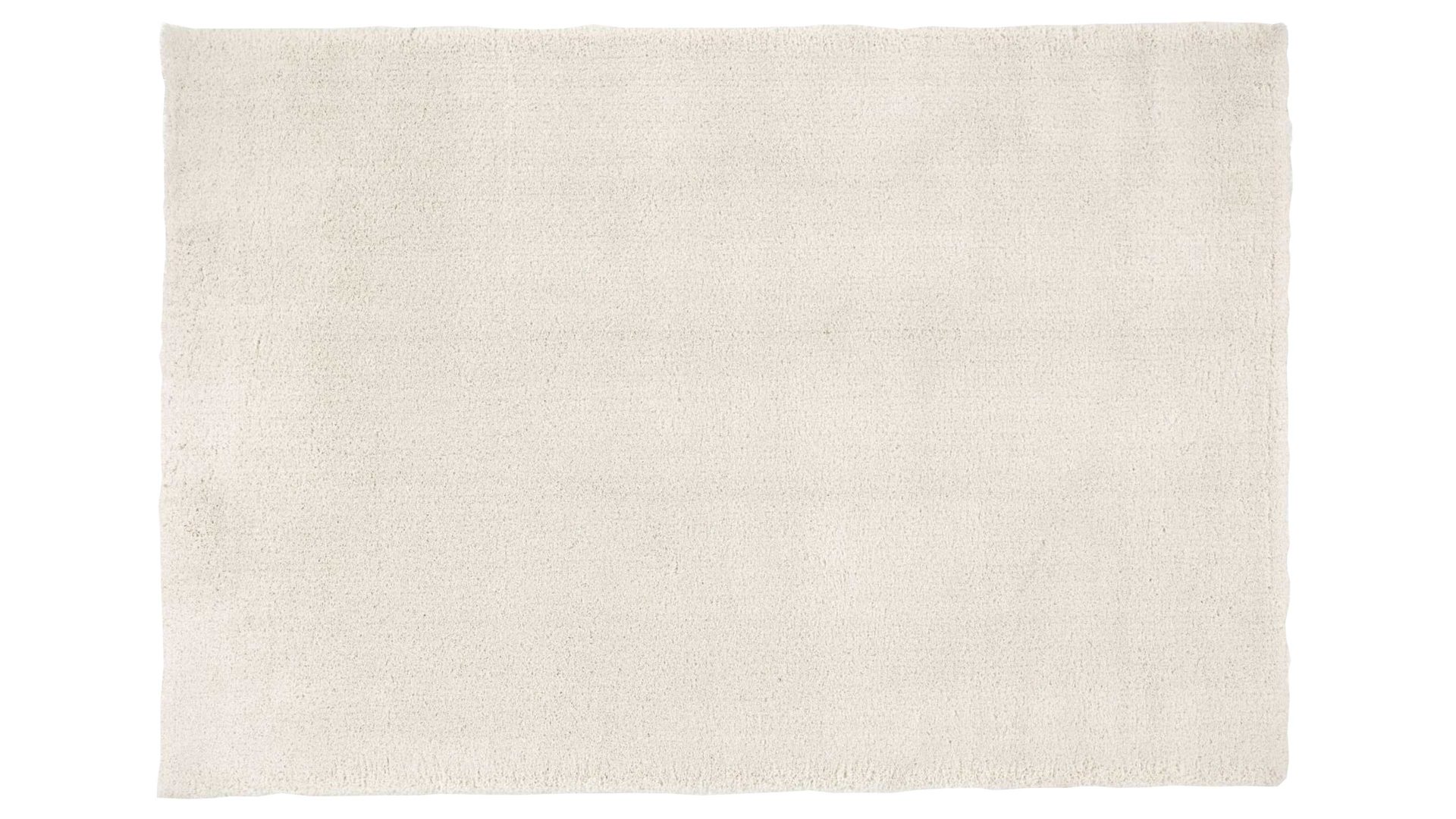 Shaggyteppich Oci aus Kunstfaser in Weiß Shaggyteppich Royal Shaggy für Ihre Wohnaccessoires cremefarbene Kunstfaser – ca. 65 x 130 cm