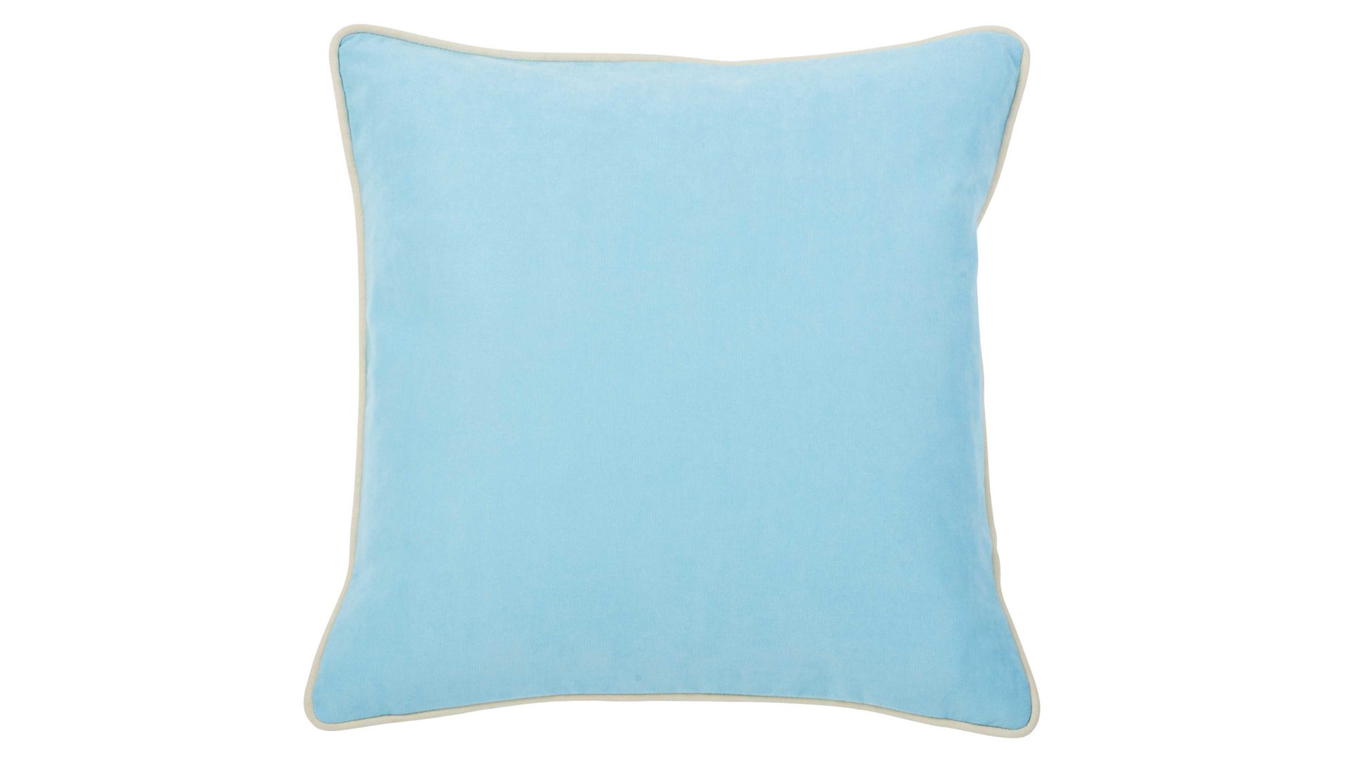 Kissenbezug /-hülle Done.® aus Kunstfaser in Hellblau done.® Kissenhülle Cushion Joy arcticblauer Veloursbezug - ca. 45 x 45 cm