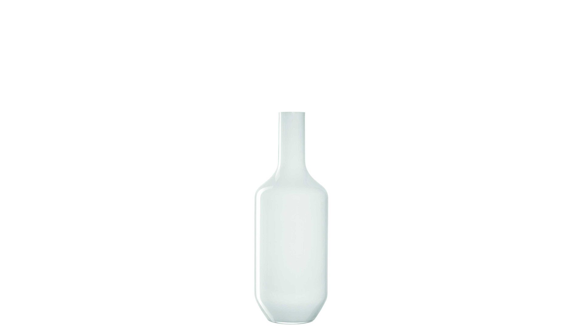Vase Leonardo | glaskoch aus Glas in Weiß LEONARDO Vase Milano weißes Glas – Höhe ca. 39 cm