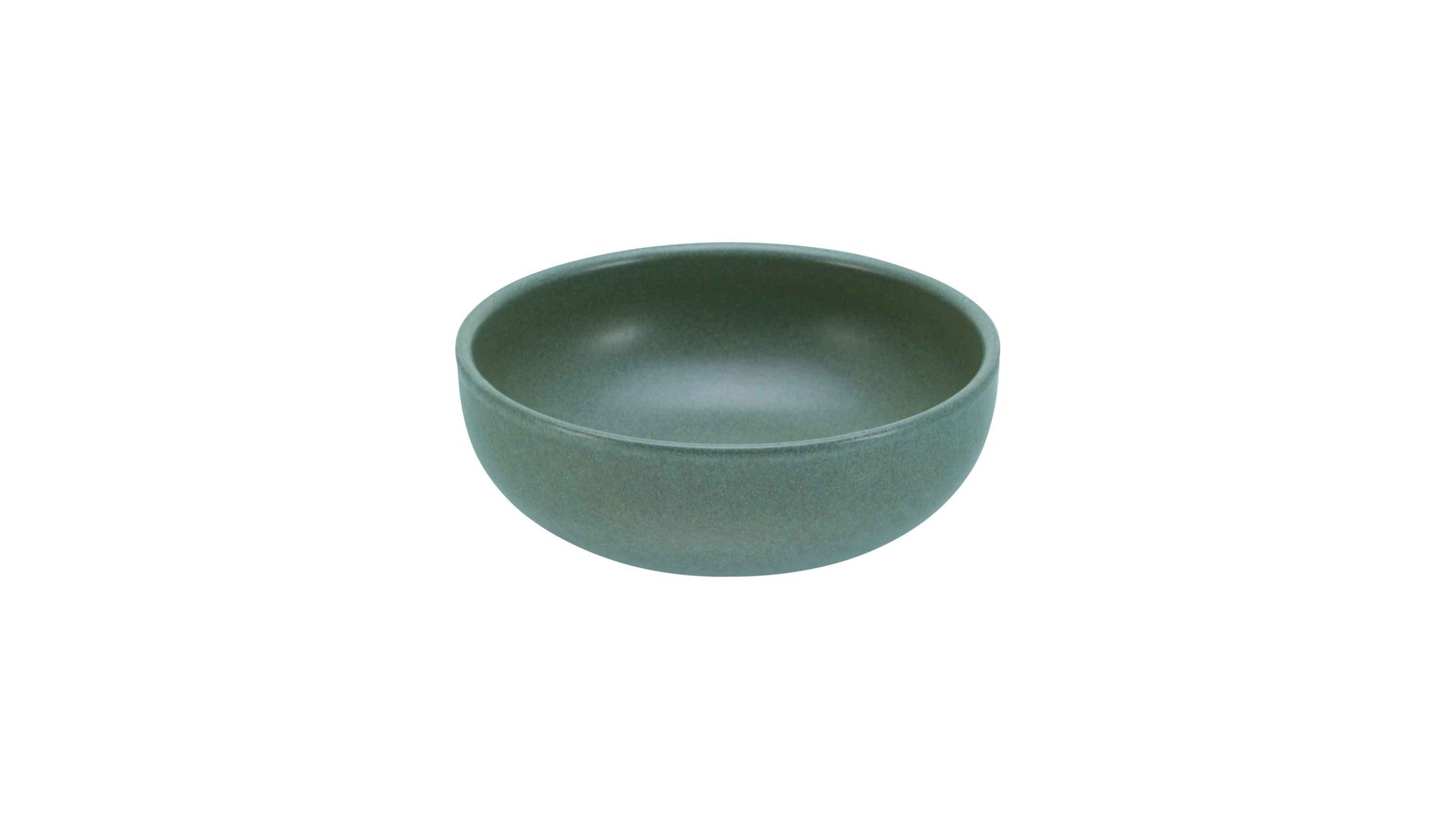 Schale Creatable aus Keramik in Grün CREATABLE Uno – Dipschale grünes Steinzeug – Durchmesser ca. 12 cm