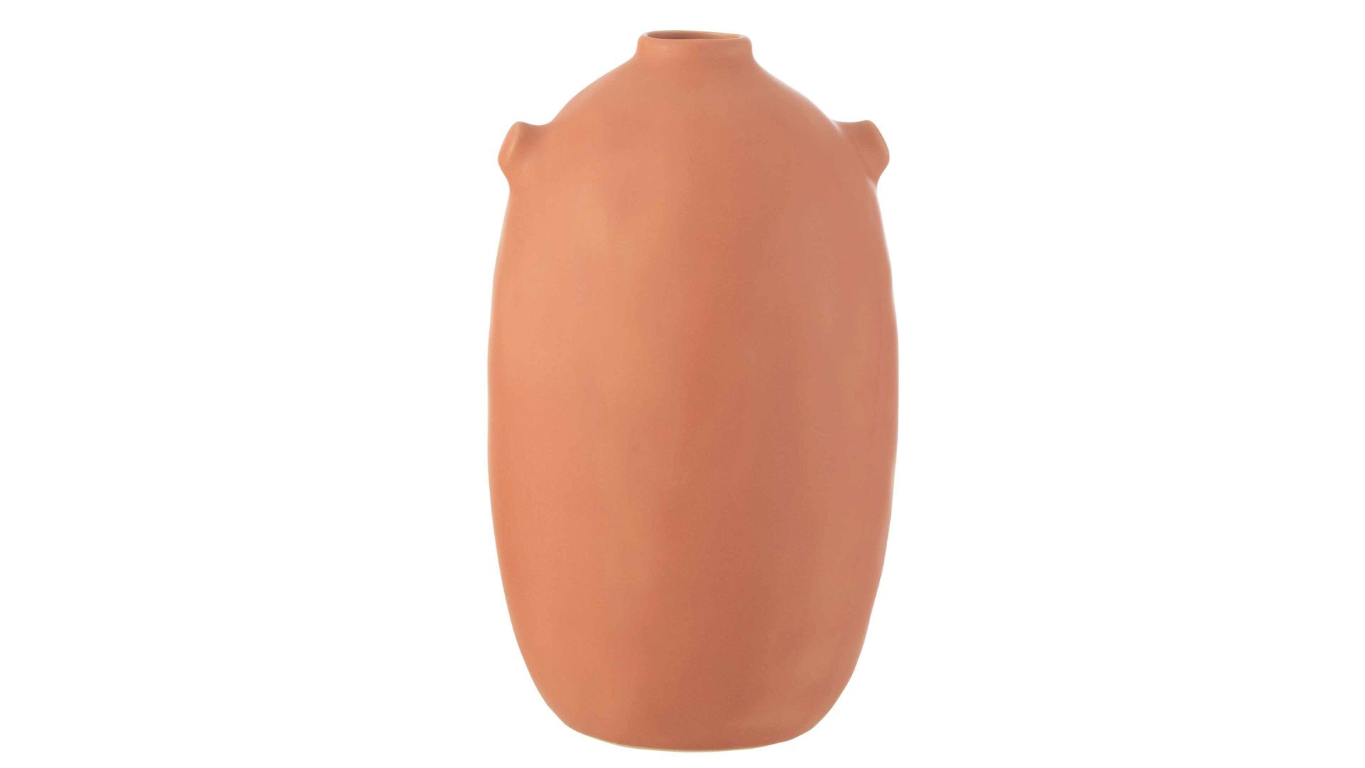 Vase Jolipa aus Keramik in Orange Vase Renaissance orangefarbene Keramik - Höhe ca. 29 cm