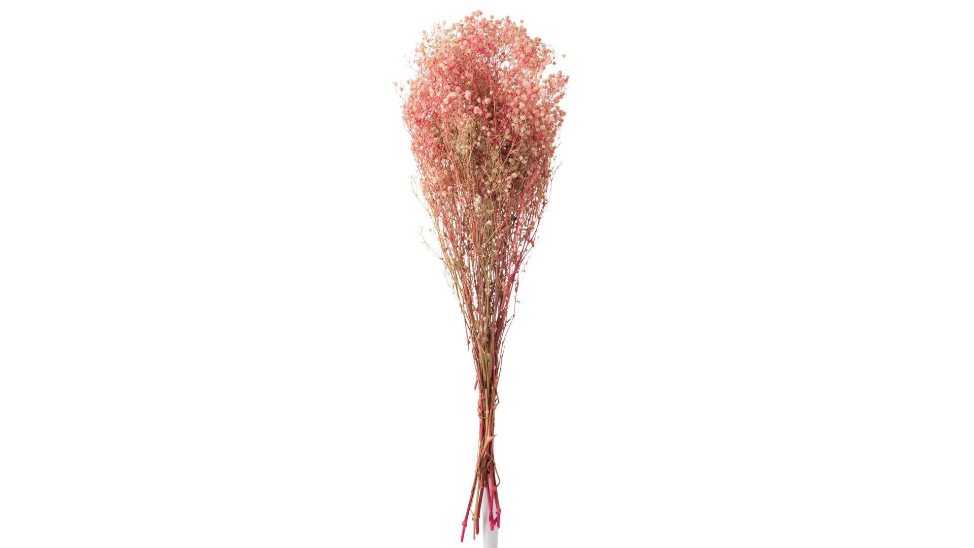 Blume Jolipa aus Naturfaser in Rosa Gipskraut-Strauß Rosé- & Naturtöne - Höhe ca. 84 cm