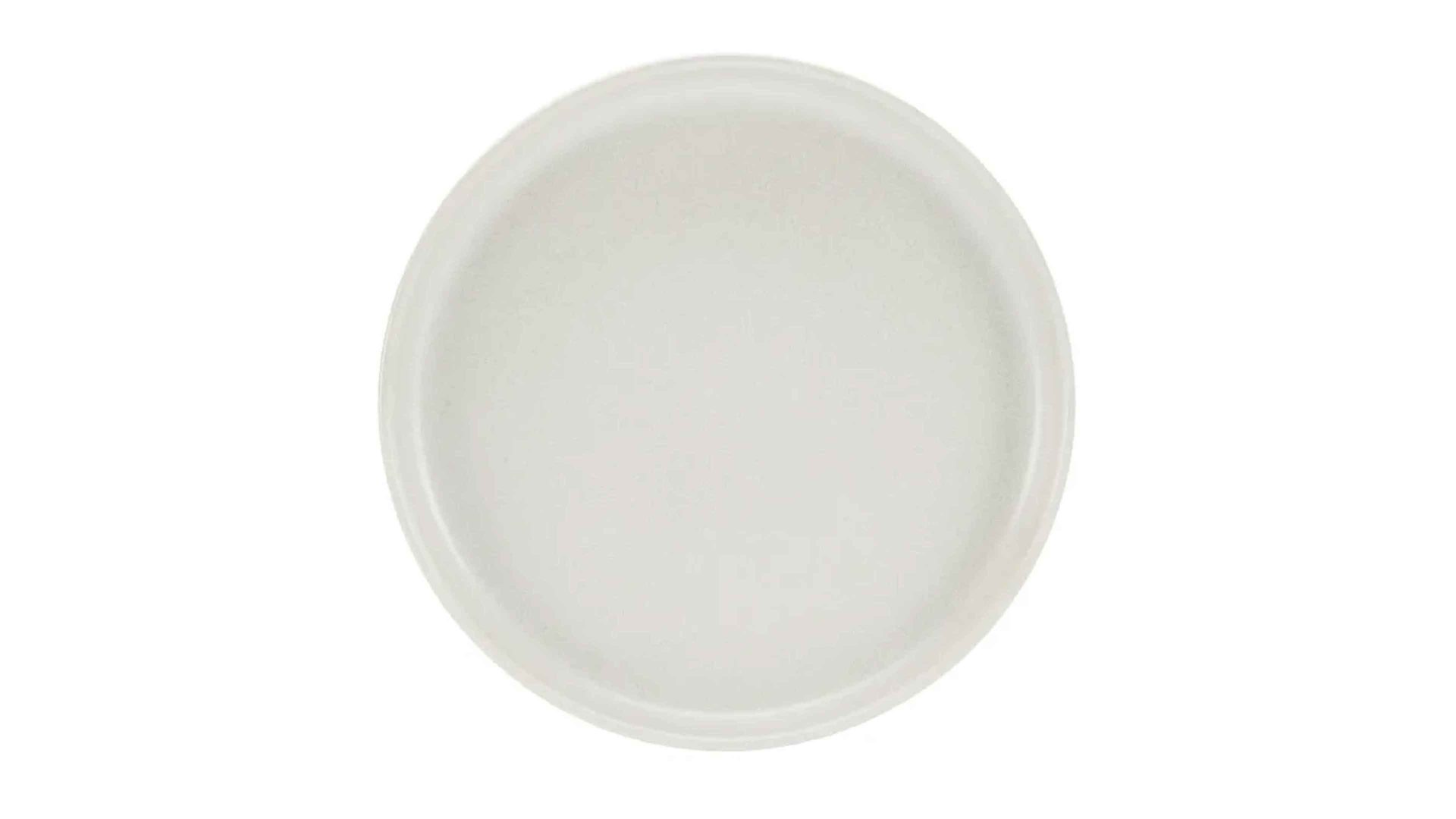 Essteller Creatable aus Keramik in Weiß CREATABLE Uno – Speiseteller weißes Steinzeug – Durchmesser ca. 28 cm