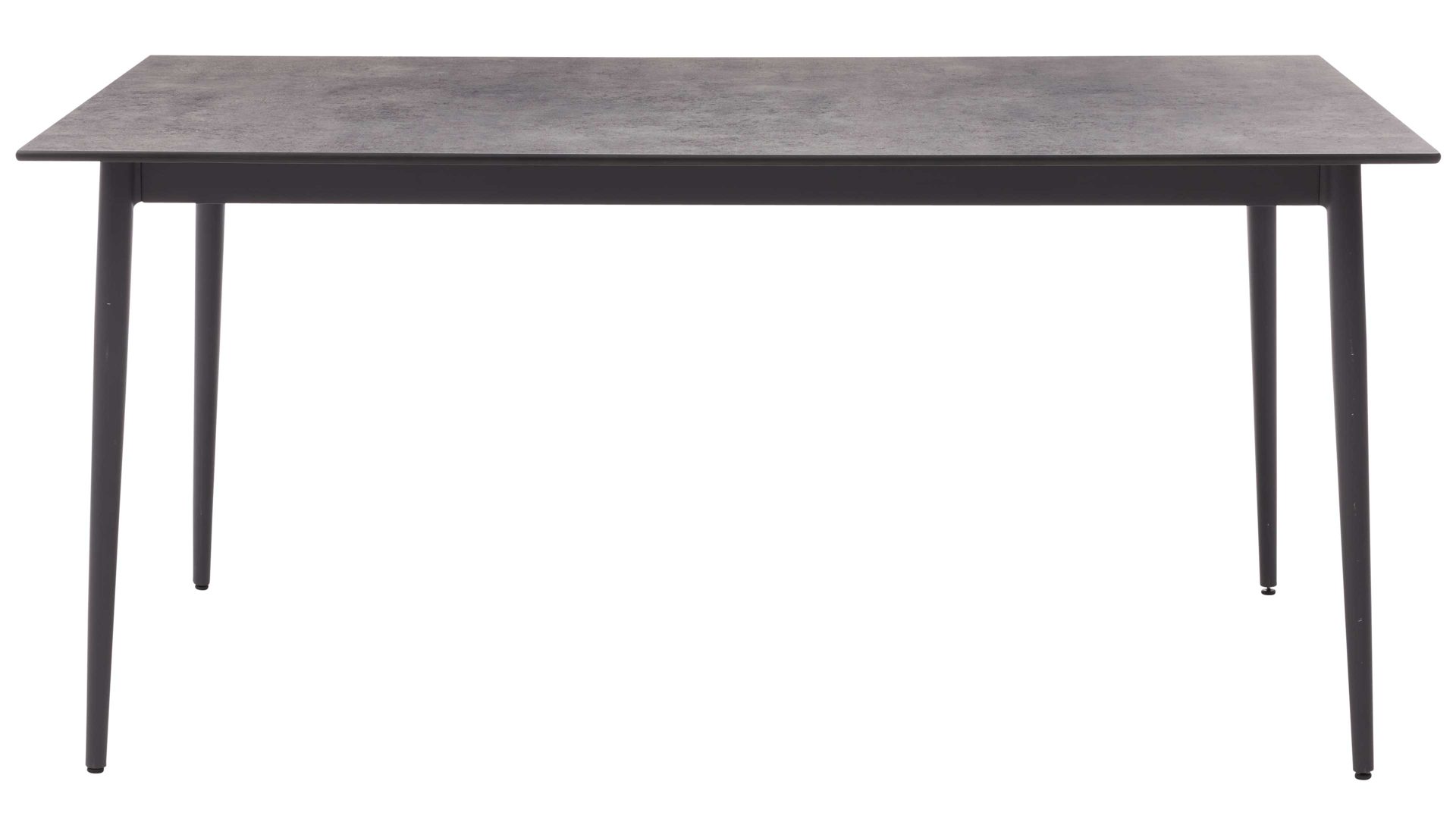 Gartentisch Interliving aus Holz in Grau Interliving Gartenmöbel Serie 7003 – Tisch G113-004-082 HPL Beton & Aluminium - ca. 220 x 95 cm