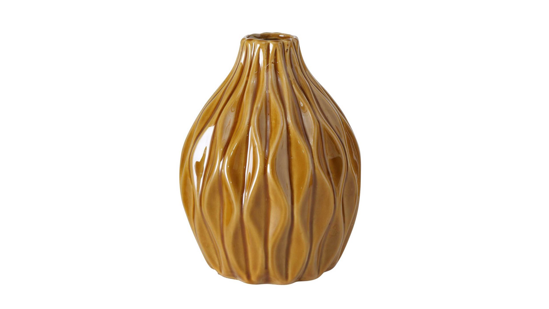 Vase Interliving BEST BUDDYS! aus Keramik in Braun Interliving BEST BUDDYS! Vase Zalina braunes Porzellan – Höhe ca. 15 cm