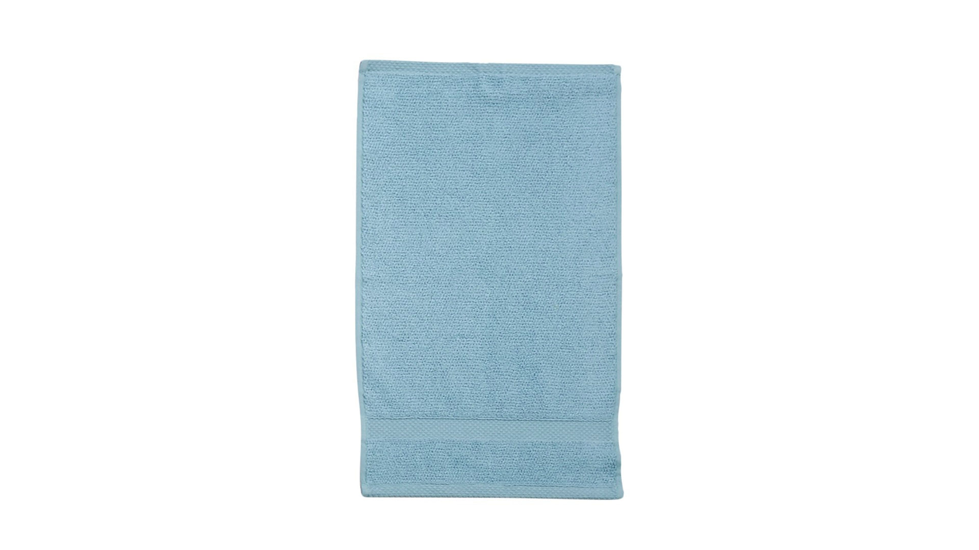 Gästehandtuch Done.® aus Stoff in Pastell done.® Gästehandtuch Deluxe für Ihre Heimtextilien oceanfarbene Baumwolle – ca. 30 x 50 cm