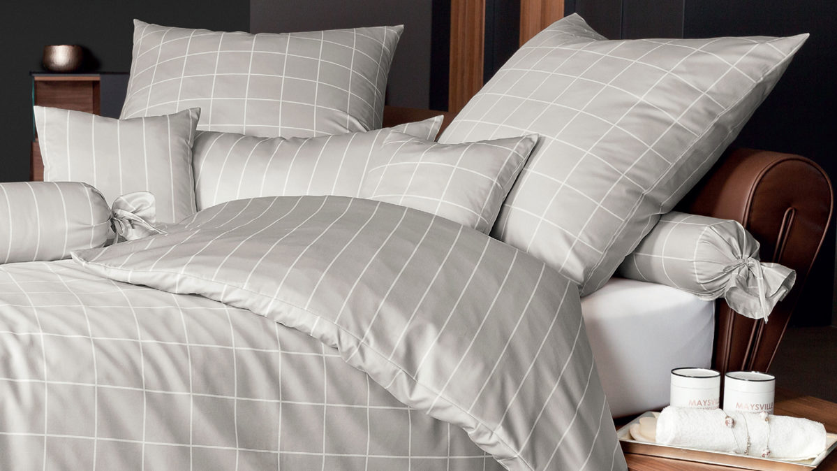 Kissenbezug /-hülle Janine® aus Naturfaser in Beige Janine® Kissenbezug Naturell - ca. 40 x 80 cm