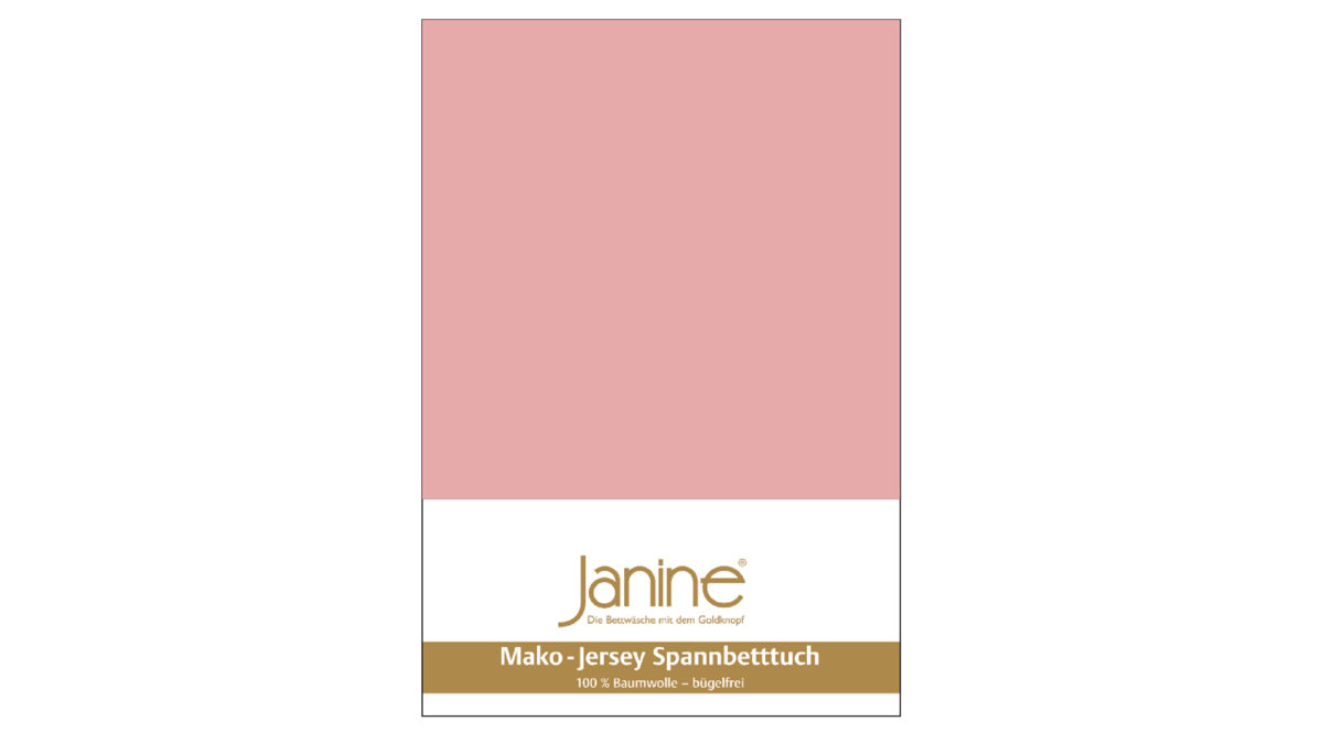 Spannbettlaken Janine® aus Stoff in Flieder Janine® Spannbettlaken Zartmauve - ca. 150 x 200 cm