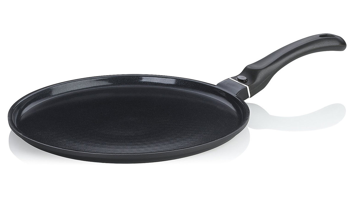 Pfanne Kela | keck & lang aus Metall in Schwarz Crepepfanne Atura Schwarz - Durchmesser ca. 28 cm