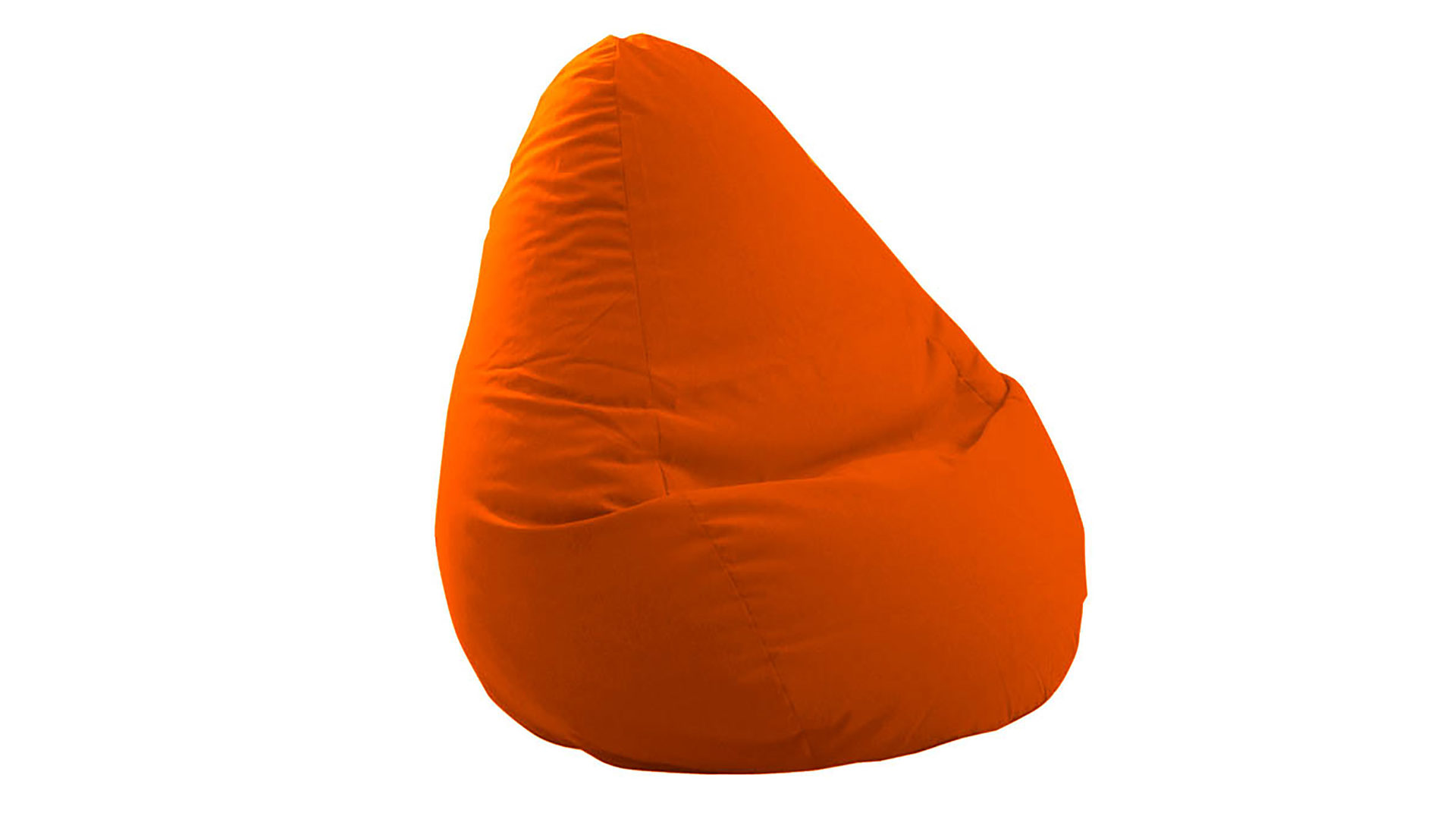 Standard-Sitzsack Magma sitting point aus Stoff in Orange SITTING POINT Sitzsack Easy XL als Sitzmöbel oranger Mikrofaserbezug - ca. 220 Liter