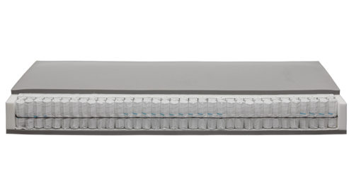 Federkernmatratze Interliving aus Stoff in Weiß Interliving Matratze Medikontur 1931 Taschenfederkern, H4 – Liegefläche ca. 90 x 190 cm