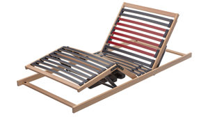 Lattenrost Interliving aus Holz in Holzfarben Interliving Lattenrost Serie 1951 - V6185 motorisch mit Funk-Fernbedienung – Liegefläche ca. 80 x 200 cm