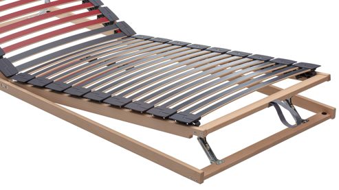 Lattenrost Interliving aus Holz in Holzfarben Interliving Lattenrost Serie 1952 - V6250 manuell – Liegefläche ca. 90 x 190 cm