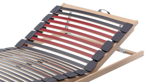 Lattenrost Interliving aus Holz in Holzfarben Interliving Lattenrost Serie 1952 mit manueller Kopf- und Fußteilverstellung manuell – Liegefläche ca. 90 x 190 cm