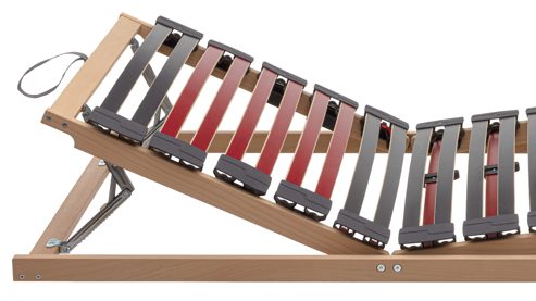 Lattenrost Interliving aus Holz in Holzfarben Interliving Lattenrost Serie 1952 - V6250 manuell – Liegefläche ca. 90 x 190 cm