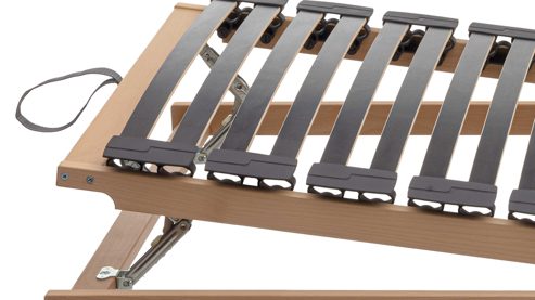 Lattenrost Interliving aus Holz in Holzfarben Interliving Lattenrost Serie 1952 - V6250 manuell – Liegefläche ca. 90 x 190 cm