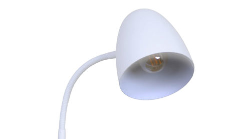 Tischleuchte Globo lighting aus Metall in Weiß GLOBO Lampen Serie Jason - Tischlampe weißes Metall - Höhe ca. 40 cm