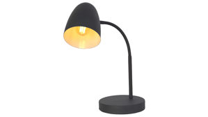 Tischleuchte Globo lighting aus Metall in Schwarz GLOBO Lampen Serie Jason - Tischlampe schwarzes Metall - Höhe ca. 40 cm