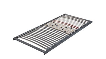 Lattenrost Interliving aus Holz in Grau Interliving Lattenrost Serie 1941 starr – Liegefläche ca. 140 x 200 cm