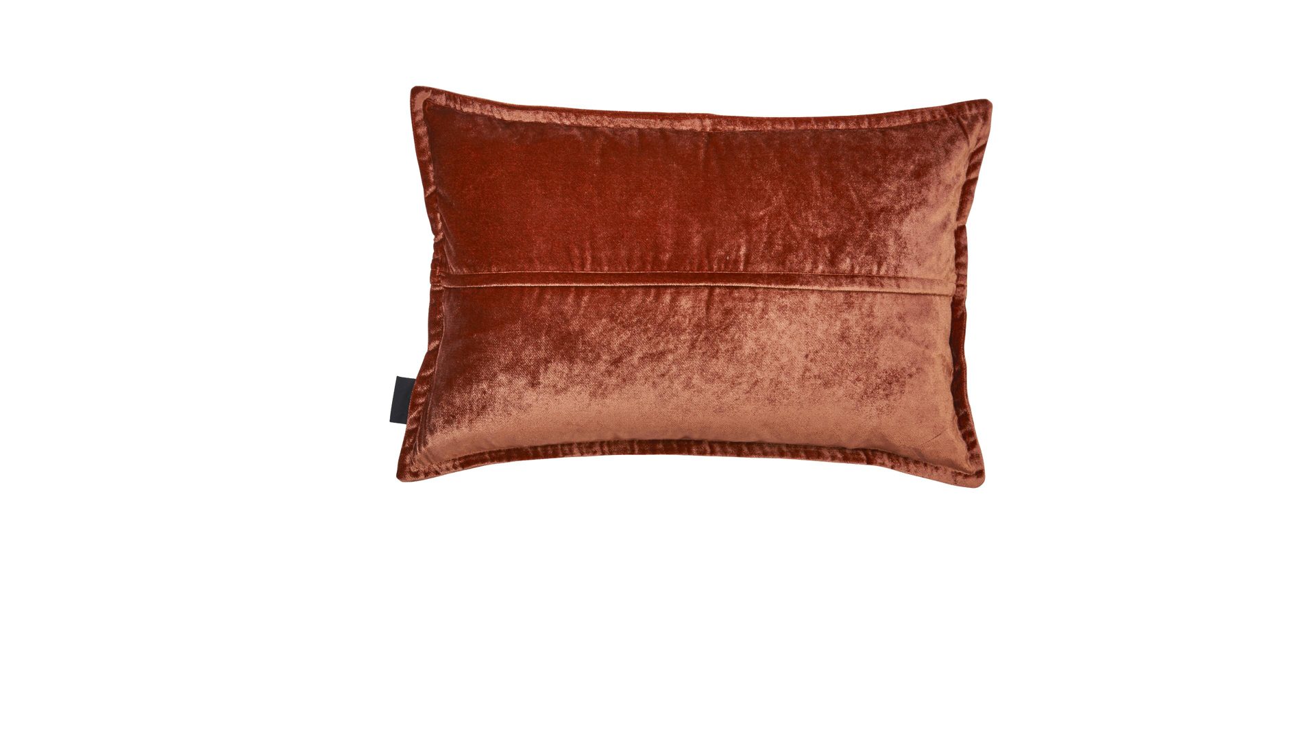 Kissenbezug /-hülle Done.® aus Stoff in Braun done.® Kissenhülle Cushion Glam rostfarbener Samt – ca. 40 x 60 cm