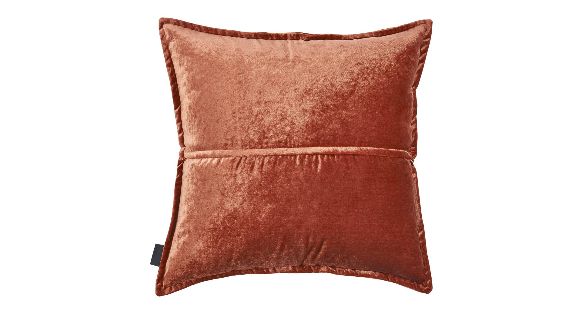 Kissenbezug /-hülle Done.® aus Stoff in Braun done.® Kissenhülle Cushion Glam rostfarbener Samt – ca. 65 x 65 cm