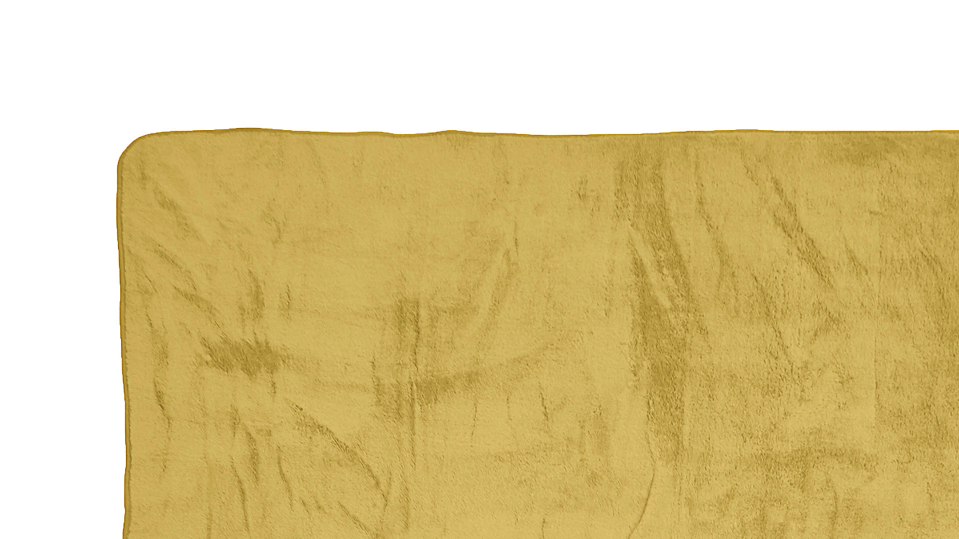 Wohndecke Done.® aus Stoff in Gelb done.® Wohndecke Blanket Softie goldfarbener Teddystoff – ca. 150 x 200 cm