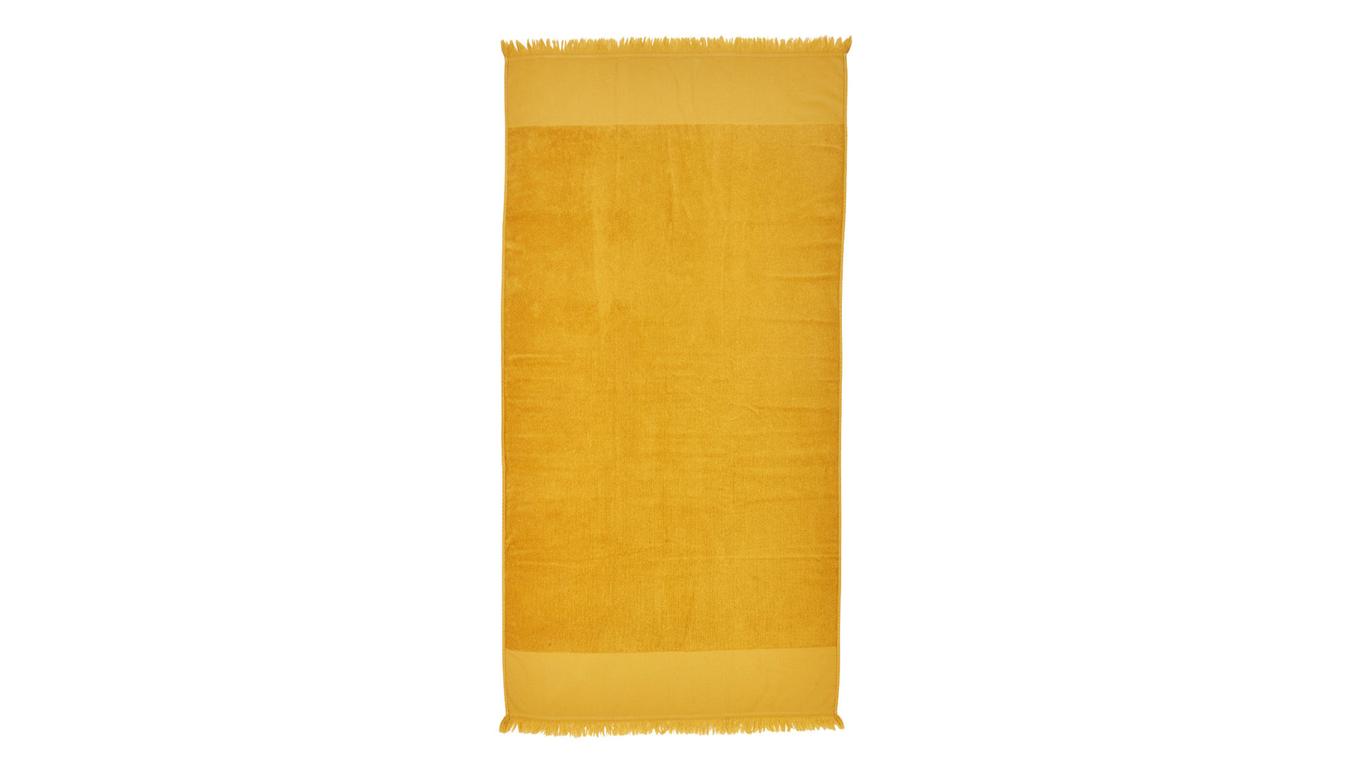 Hamamtuch Done.® aus Stoff in Gelb done.® Hamamtuch Caprice goldfarbene Baumwolle – ca. 95 x 180 cm