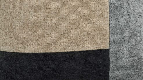 Kissenbezug /-hülle Interliving aus Stoff in Blau Interliving Kissen Serie 9127 - Kissenhülle Sand- & Blautöne - ca. 45 x 45 cm