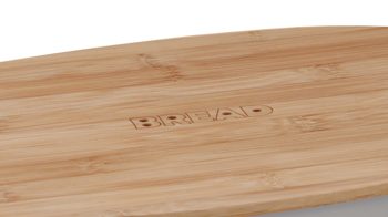 Brotkasten Kela | keck & lang aus Kunststoff in Grau kela Brotkasten Namur opalgrauer Kunststoff & Bambus – ca. 38 x 14 cm