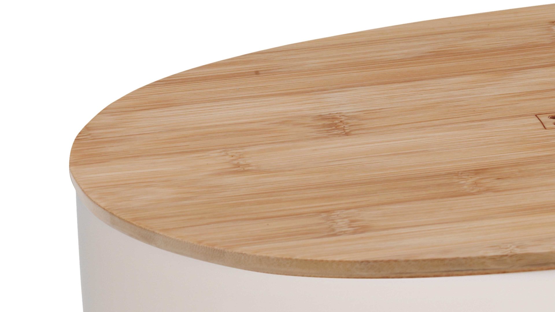 Brotkasten Kela | keck & lang aus Kunststoff in Beige kela Brotkasten Namur beiger Kunststoff & Bambus – ca. 38 x 14 cm