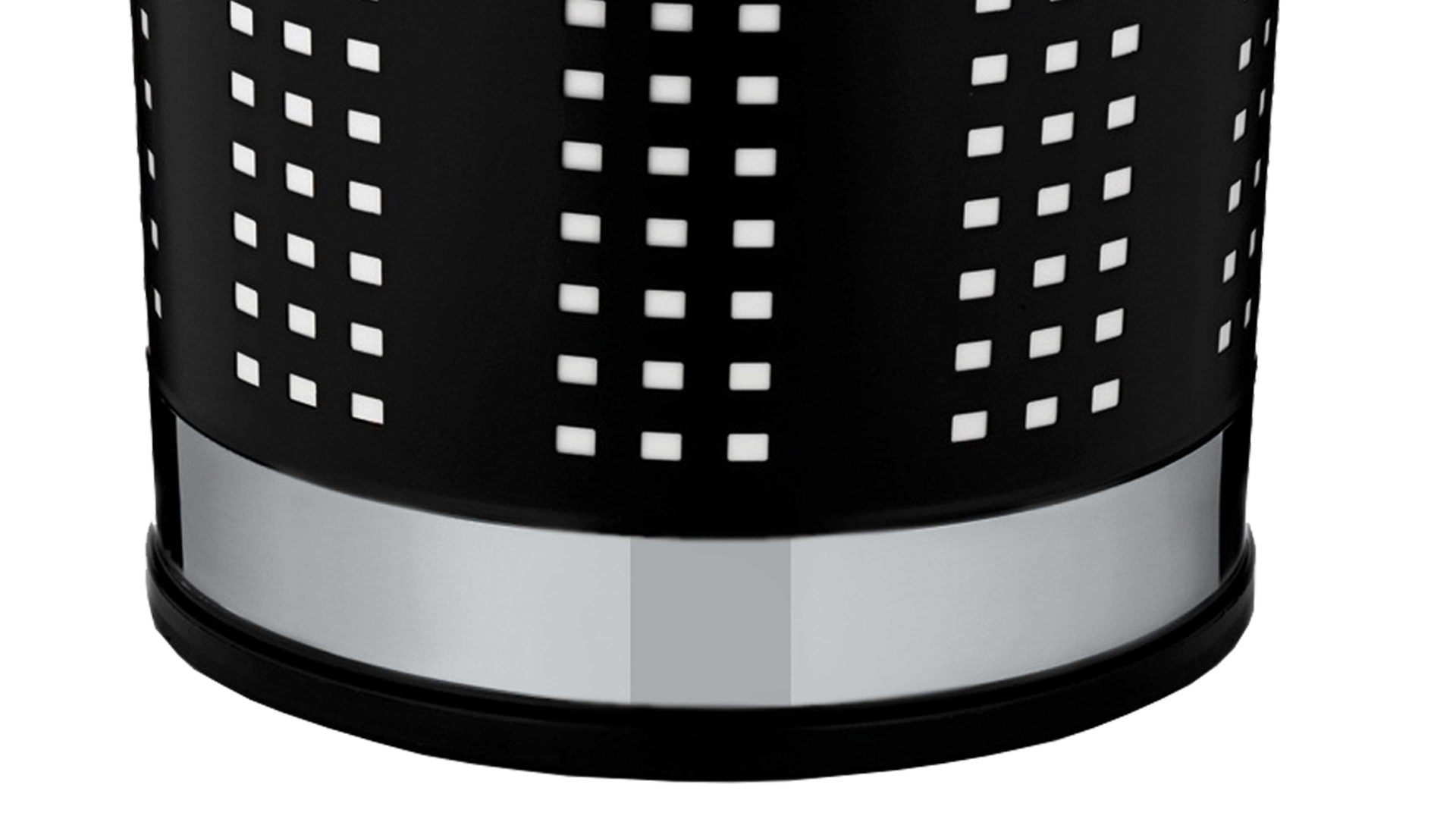 Wäschekorb Kela | keck & lang aus Metall in Schwarz kela Sitz-Wäschebox Sevilla schwarzs Metall – Höhe ca. 61 cm