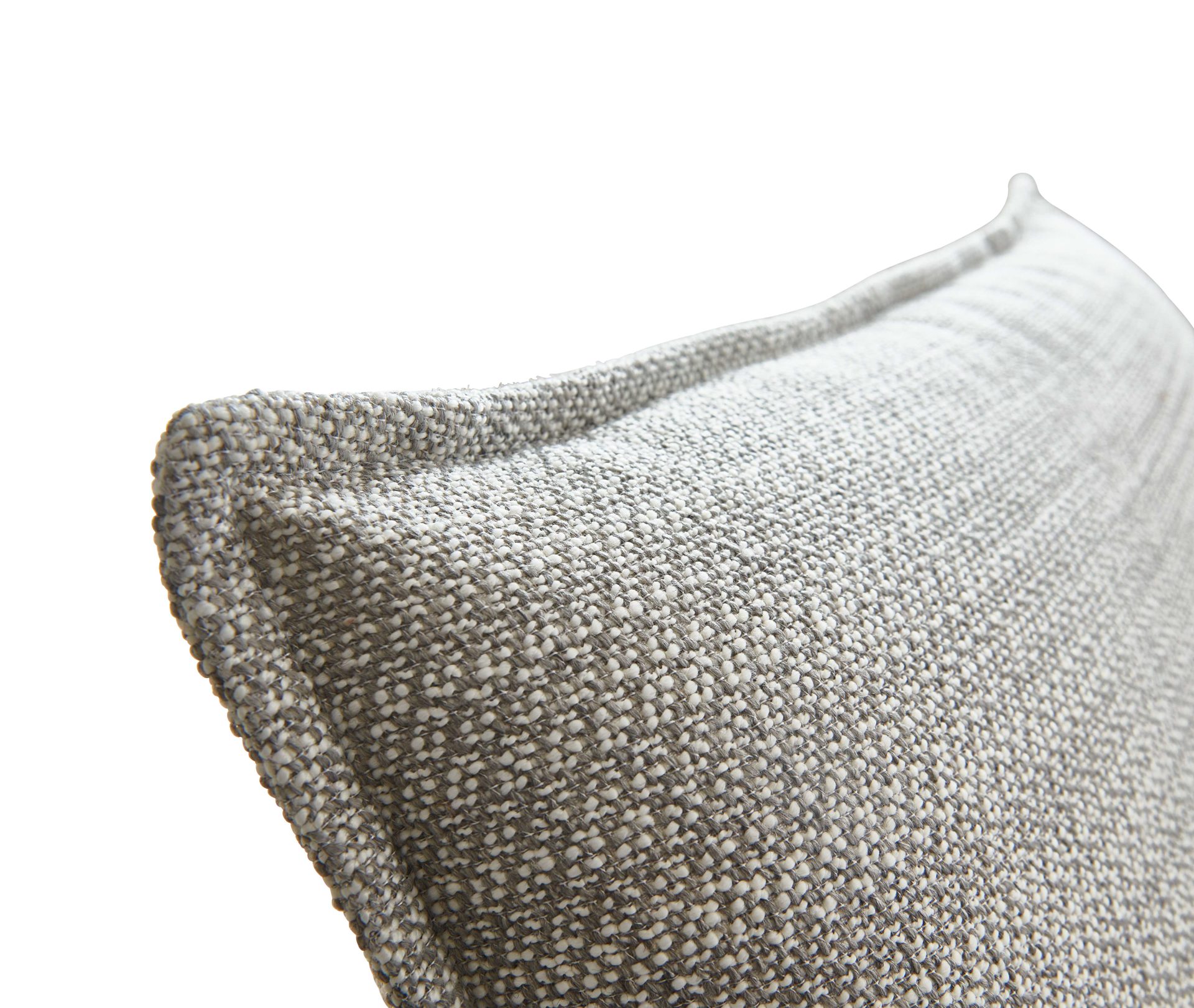 Ecksofa W.schillig i. i. aus Stoff in Hellgrau W.SCHILLIG Ecksofa Bonnie silbergrauer Webstoff T88 & schwarze Metallfüße – Stellfläche ca. 158 x 340 cm