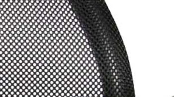 Drehstuhl OrthoSedis aus Stoff in Lila Drehstuhl orthoSedis 20 als ergonomisches Büromöbel lilafarbener Sitzbezug G03 & schwarze Netzbespannung, verchromtes Drehkreuz