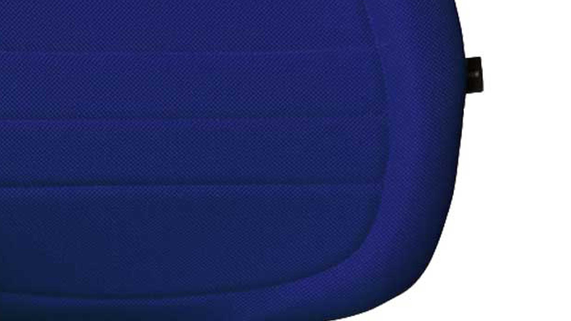 Drehstuhl OrthoSedis aus Stoff in Blau Drehstuhl orthoSedis 40 bzw. Sitzmöbel blauer Bezug G26 & schwarzes Drehkreuz