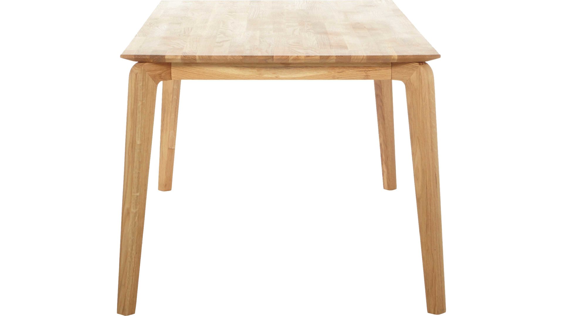 Esstisch Standard furniture factory aus Holz in Holzfarben Esstisch bzw. Massivholztisch aus Eichenholz als Esszimmermöbel geöltes Eichenholz, Platte B - ca. 180 x 90 cm