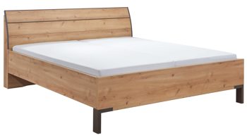 Komplettzimmer Wiemann | oeseder aus Holz in Weiß WIEMANN Schlafzimmerprogramm Loft – Komplettzimmer Bianco Eiche & Weiß – vierteilig, Liegefläche ca. 180 x 200 cm