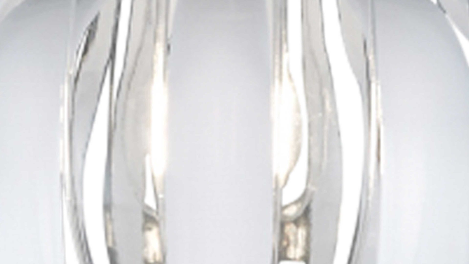 Pendelleuchte Reality leuchten aus Kunststoff in Weiß RL Pendelleuchte bzw. Hängelampe Pumpkin weißer Kunststoff – Durchmesser ca. 30 cm