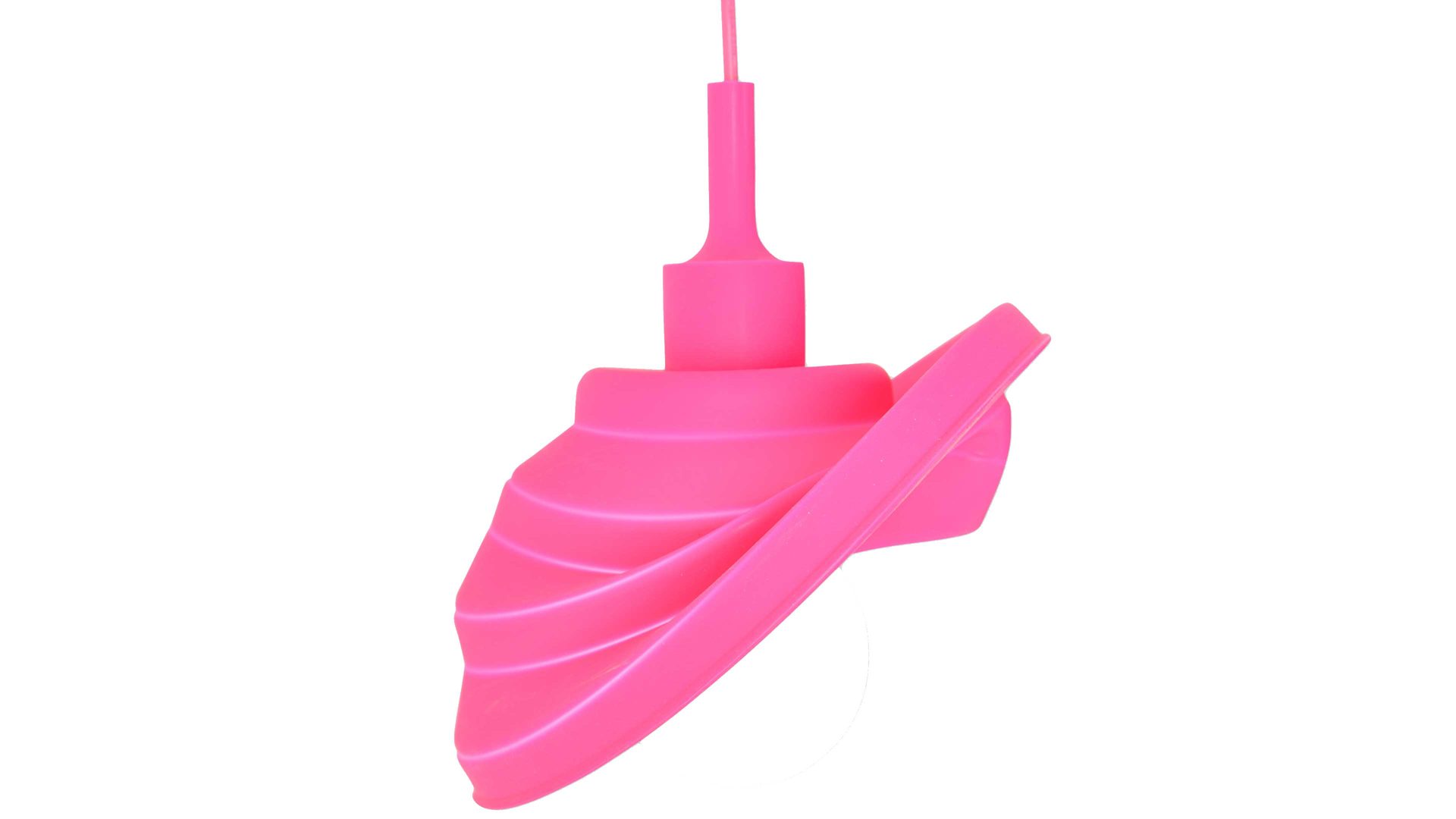 Pendelleuchte Näve aus Kunststoff in Pink näve Hängelampe Fancy Pink - Durchmesser ca. 24 cm