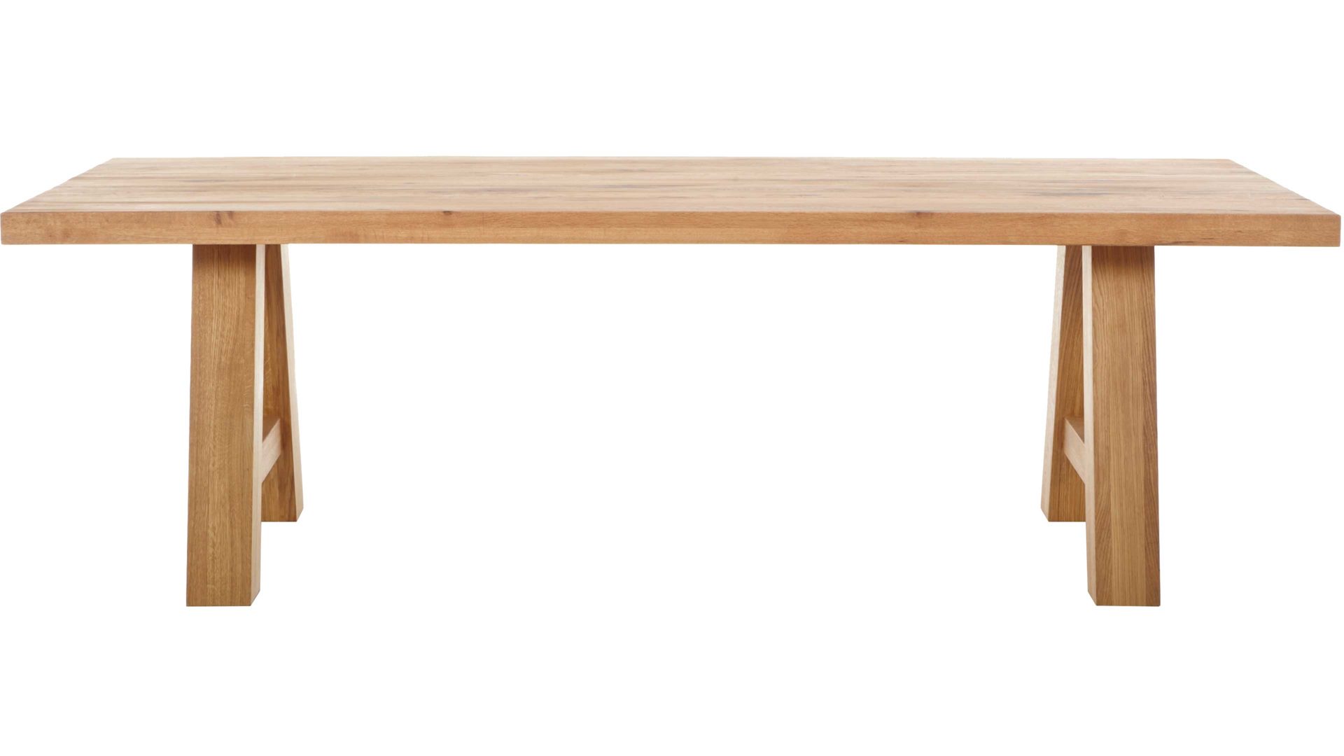 Esstisch Standard furniture factory aus Holz in Holzfarben Massivholzmöbel Lugo - Esstisch Balkeneiche - ca. 220 x 100 cm