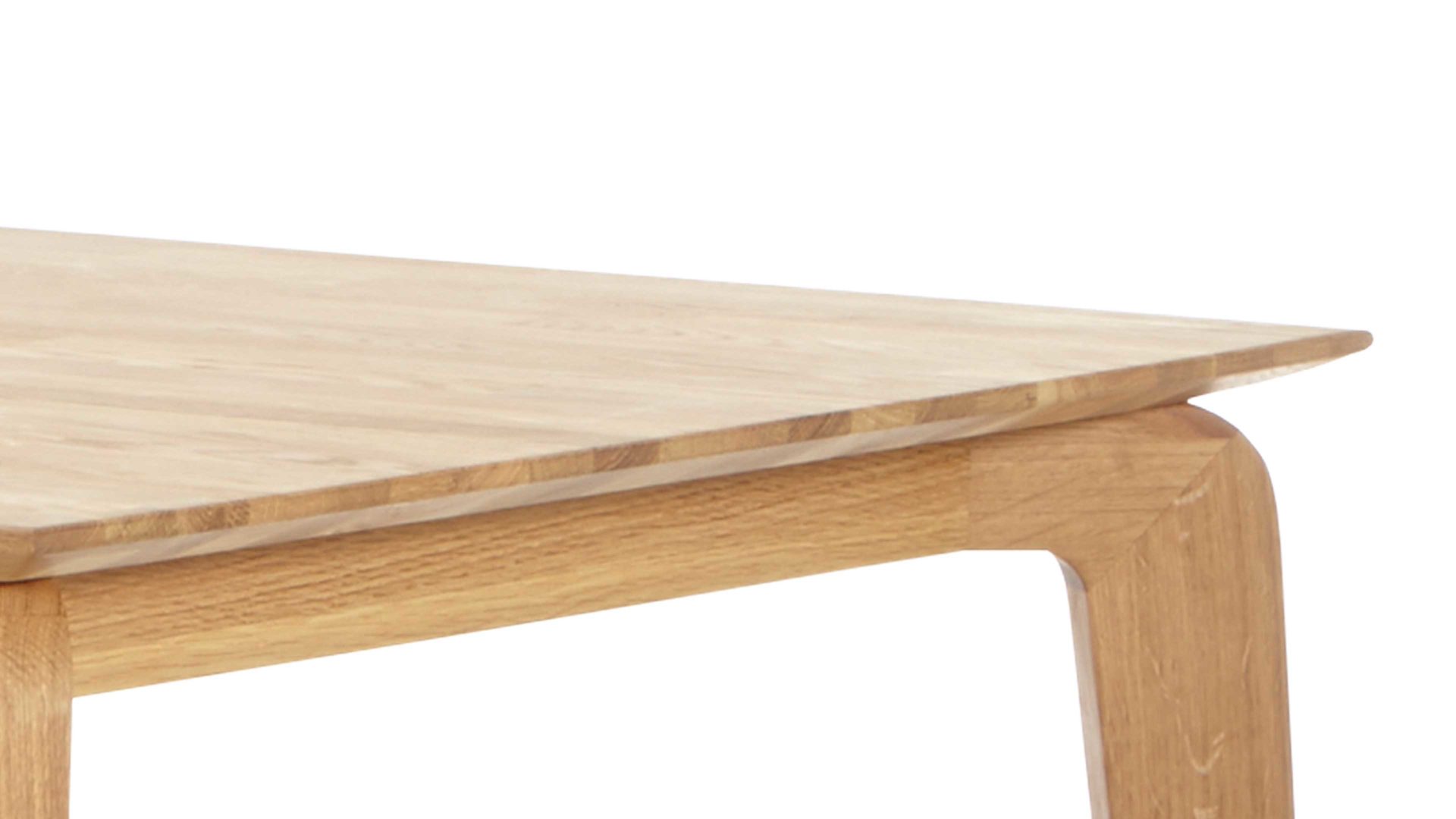 Esstisch Standard furniture factory aus Holz in Holzfarben Esstisch Liam, ein Massivholztisch für genussvolle Mahlzeiten lackierte Kernbuche – ca. 140 x 90 cm